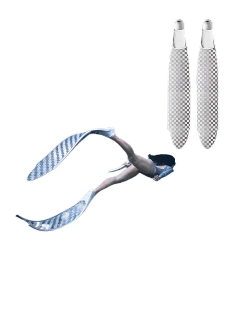 Free diving Italy imported carbon fiber flipper frog shoes C4 flat replacement cost-effective