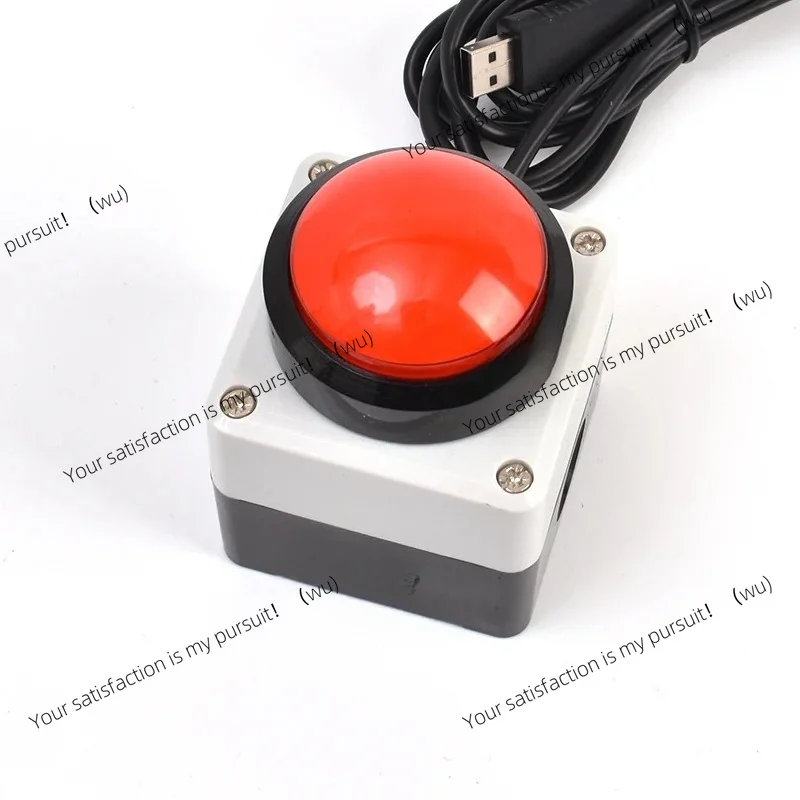 for 62mm USB Custom Button Remote Control Buzzer Switch Lottery Computer Mouse Shortcut Keyboard