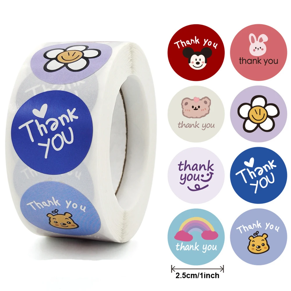 100-500pcs Reward Cute Animals Sticker for Kids Classic Toy Decoration School Teacher Supplies Encouragement Sticker