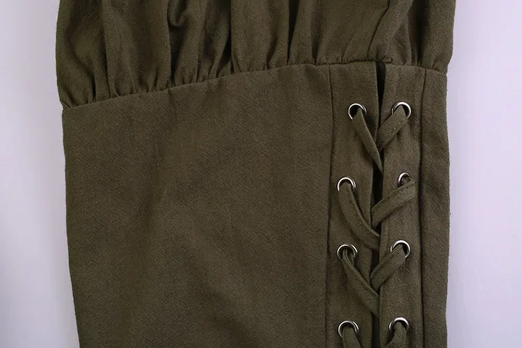 für Cosplay-Auftritte, einfarbige mittelalterliche Schnürhose, Renaissance-Kriegerhose mit schmal zulaufendem Bein – Detail 21