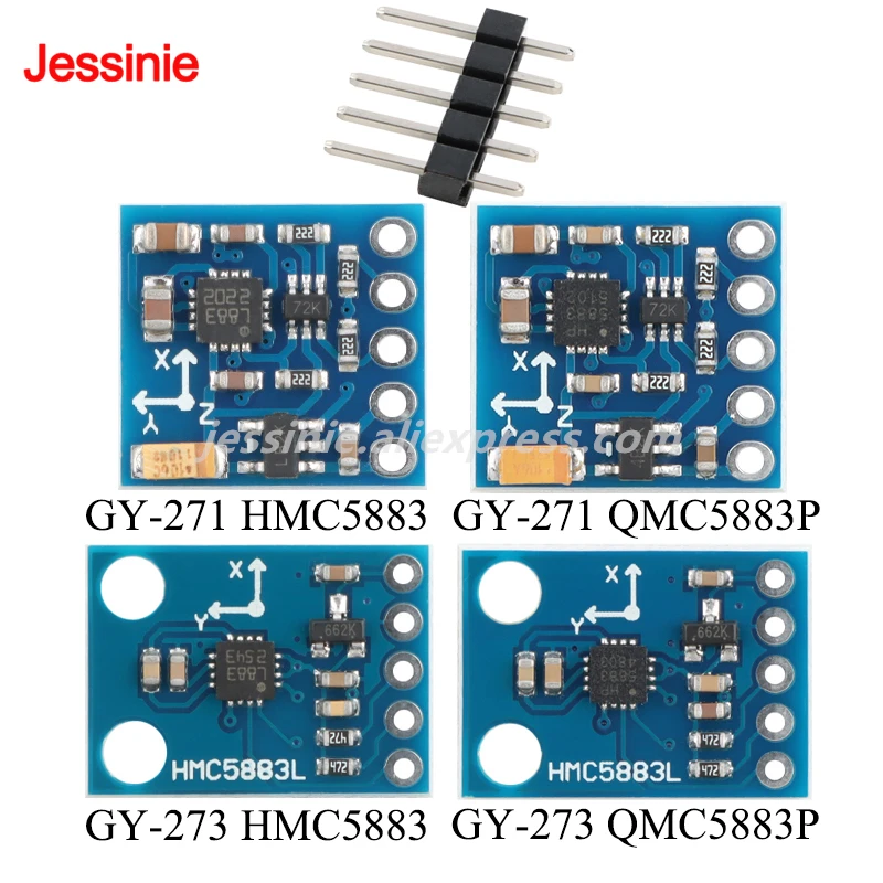 HMC5883 QMC5883P GY… - image