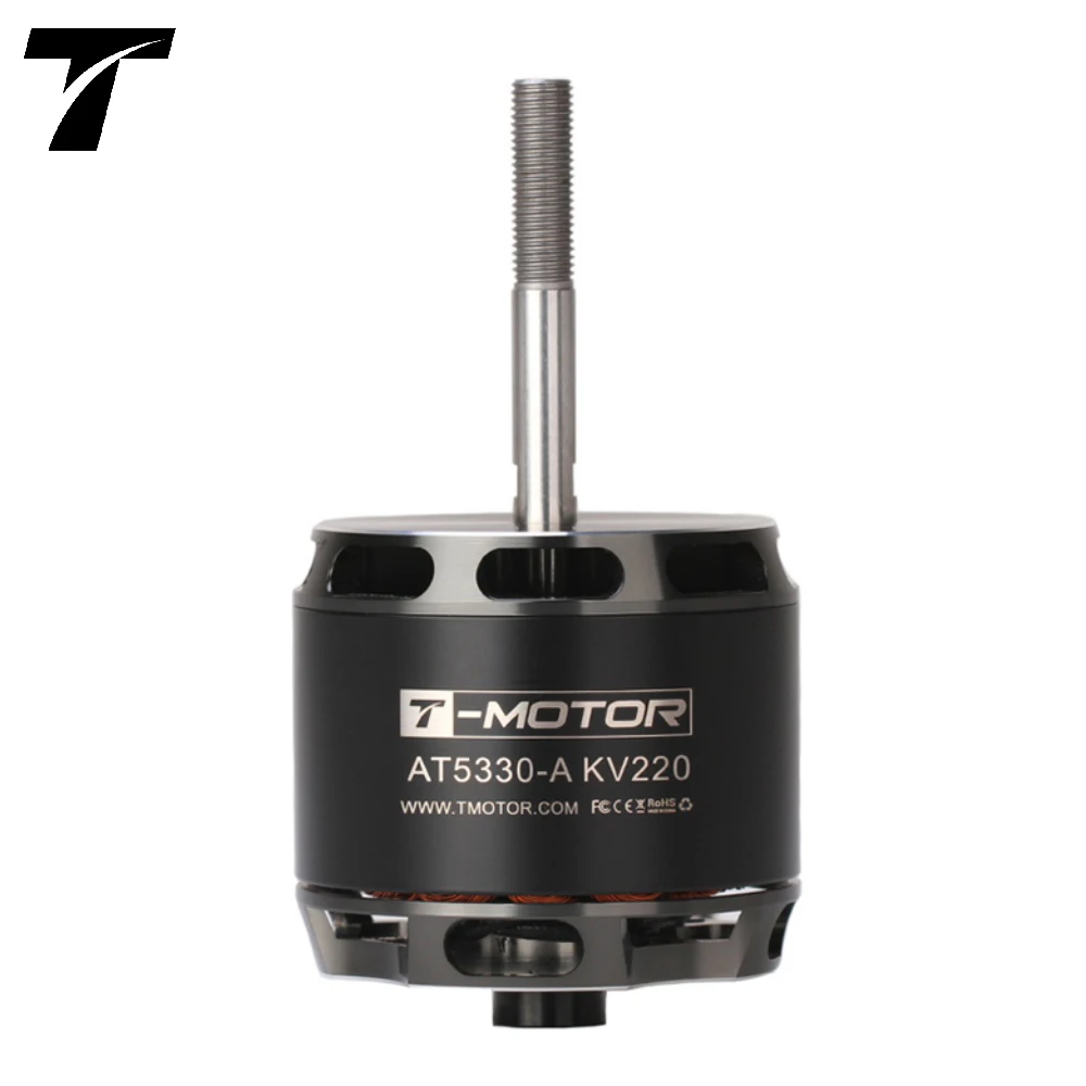 T-MOTOR AT5330-A KV220 IP35 12S 42V~52V VTOL Thrust 4.5KG~6KG Payload Brushless Drone Motor Wholesales