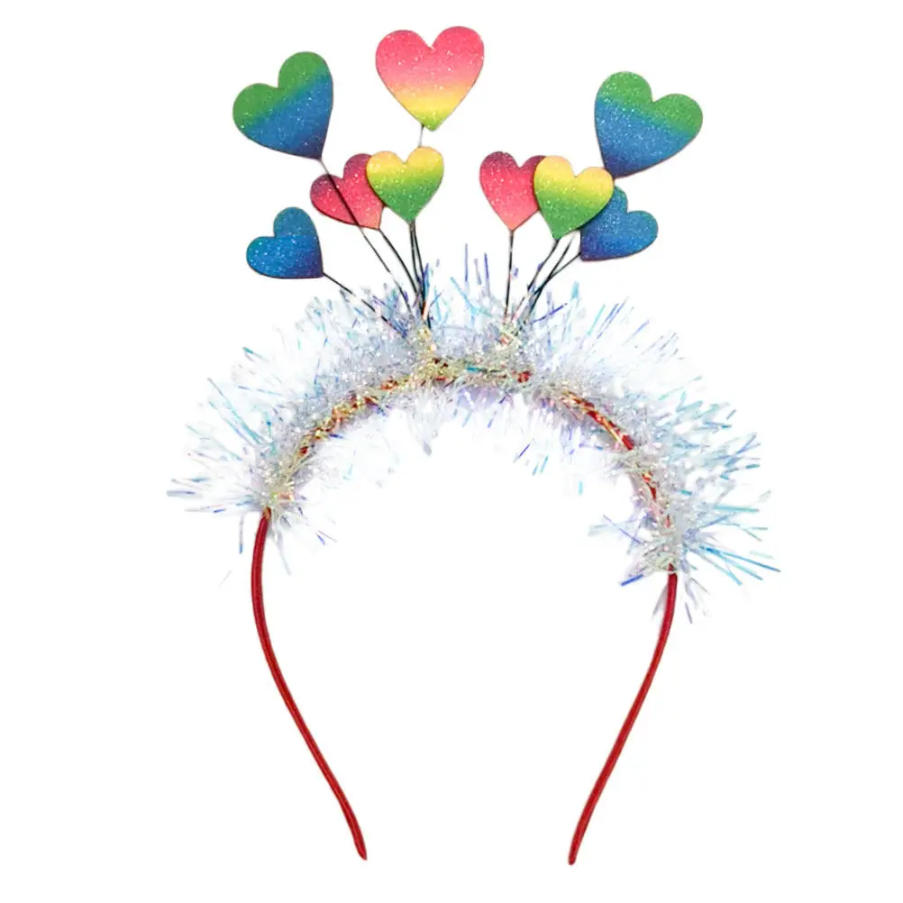 

1Pcs Premium Loving Heart Hairband Valentine's Day Costume Supply Party Hair Decor Fun Loving-Heart Headband for Ladies Casual