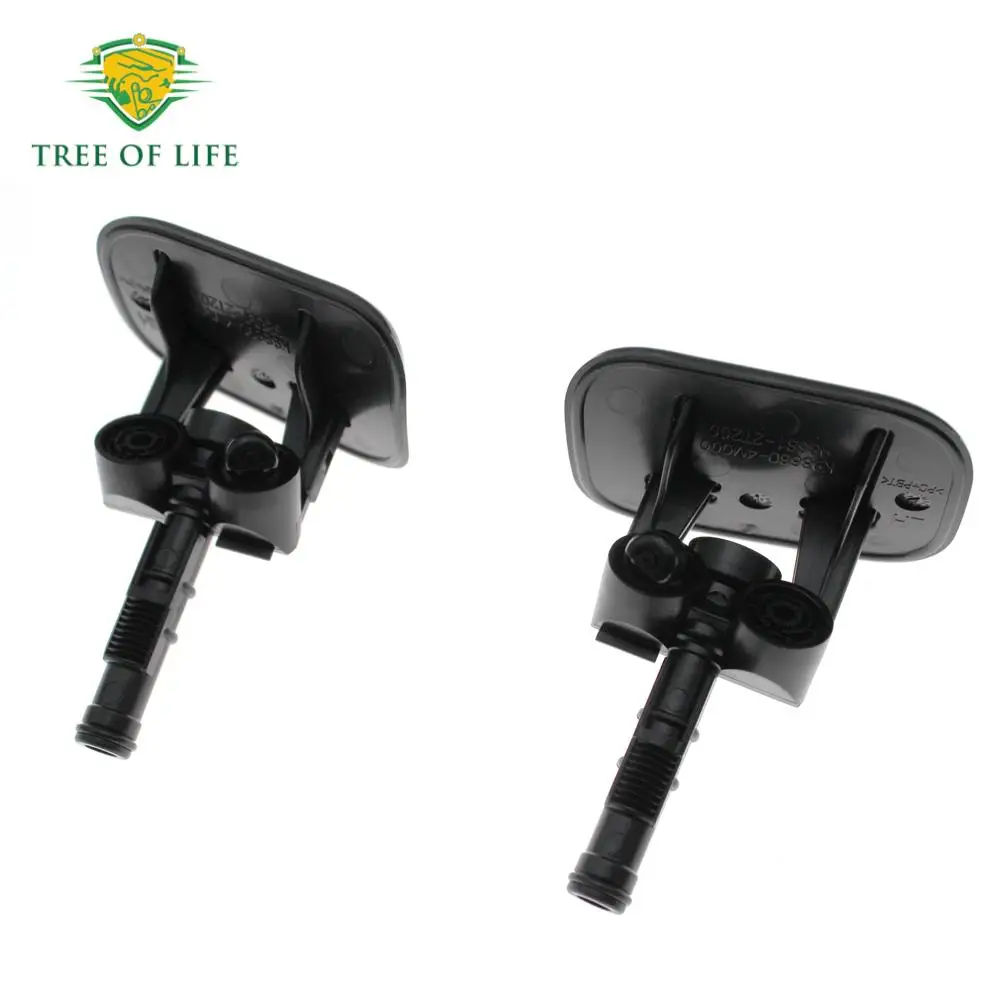 Front HeadLight HeadLamp Cleaning Washer Cylinder Spray Nozzle Jet Cap Cover Left&Right For KIA K5 Optima 2011 2012 2013 2014