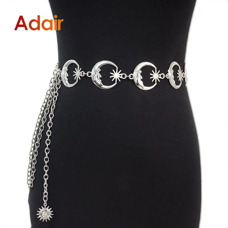 Mode Taillen ketten gürtel für Frauen Gold Silber Farbe Metall hochwertige Bund Kleid Dame Luxus Designer Marke Gürtel dt016