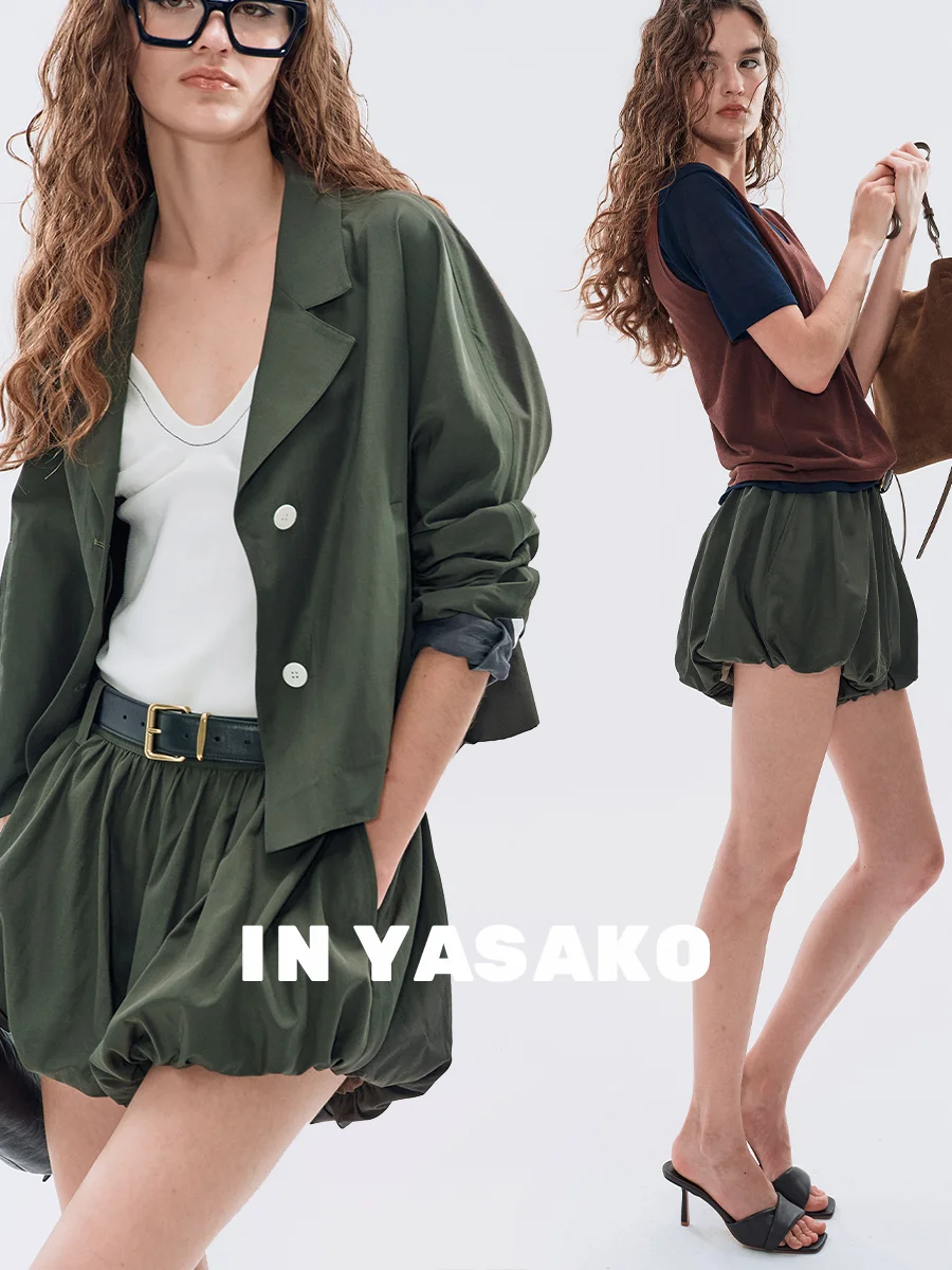 

Удобный и прохладный костюм Yasako: куртка и шорты, модель «Bud», с защитой от солнца, для повседневной носки, из чистого хлопка, с длинными рукавами