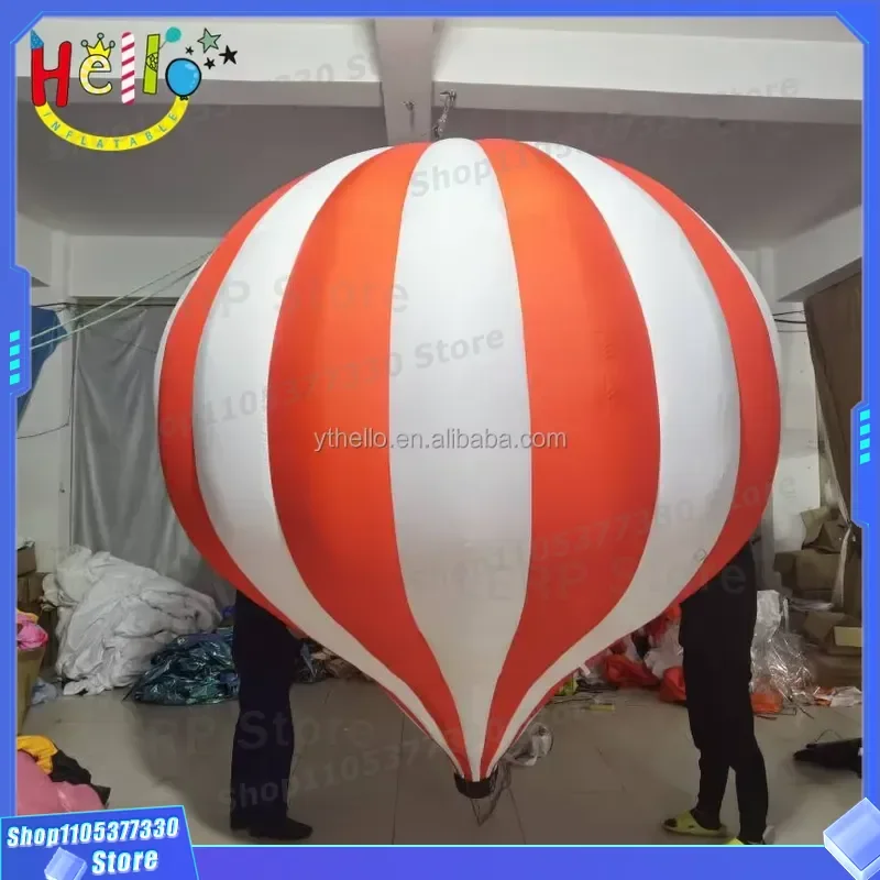 Giant Inflatable Hot Air Balloon for Kids Birthday Party Wedding Decoration Hanging Display Event Exhibition Prop Outdoor