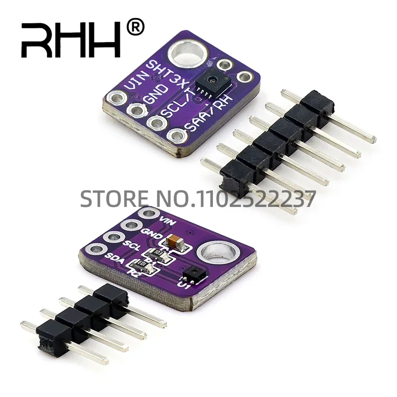 GY-SHT-31-D SHT-30-D SHT-35-D SHT-40 Digital Output Temperature Humidity Sensor Accuracy Breakout Weather SHT30-DIS For Arduino