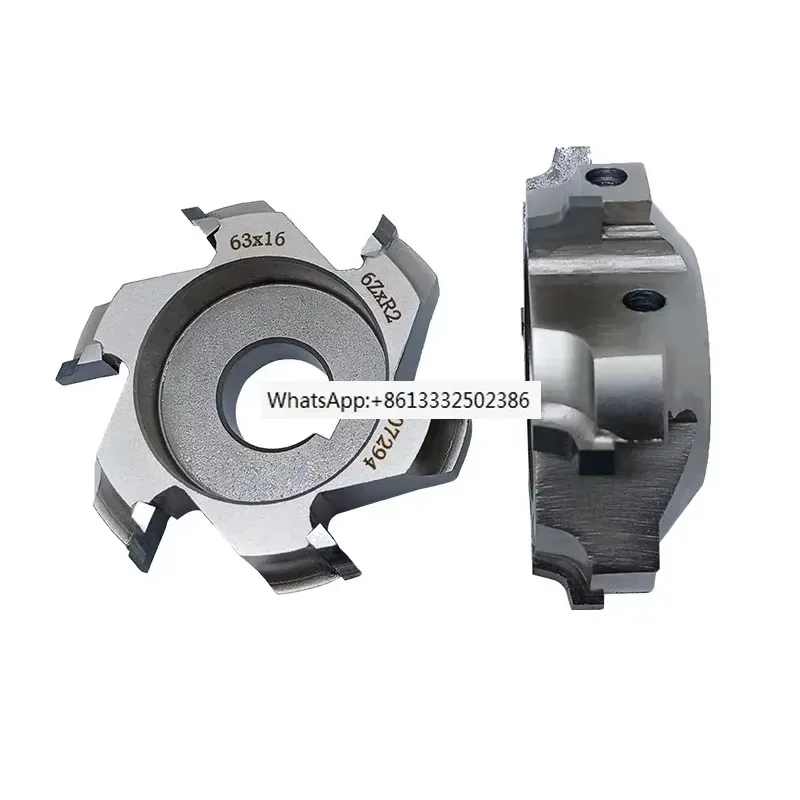 1 Pair (L+R) Fine Trimming Cutter for Edge Banding Machine Size 63x16xH22x6Z R2
