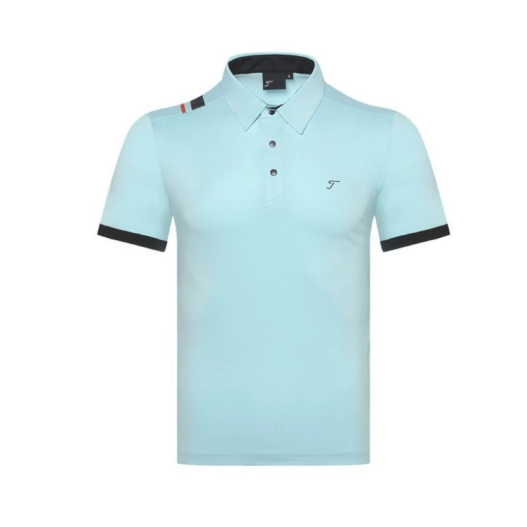 Golf Clothing Spring And Summer New Men's Short Sleeved Polo Shirt , Sporty And Casual Quick Drying Breathable Golf Shirt