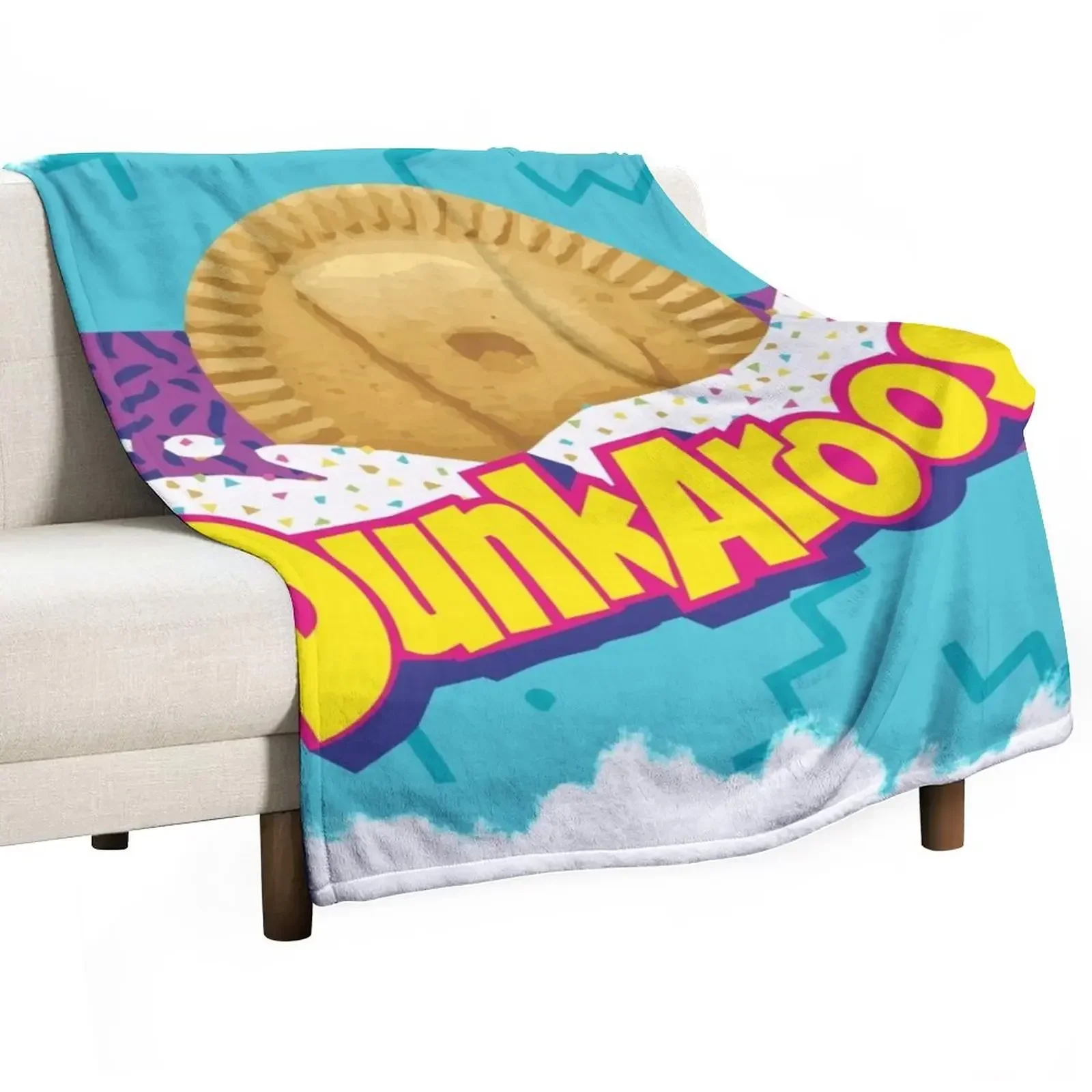 

Dunkaroos Shirt Throw Blanket Vintage Decorative Sofa Blankets