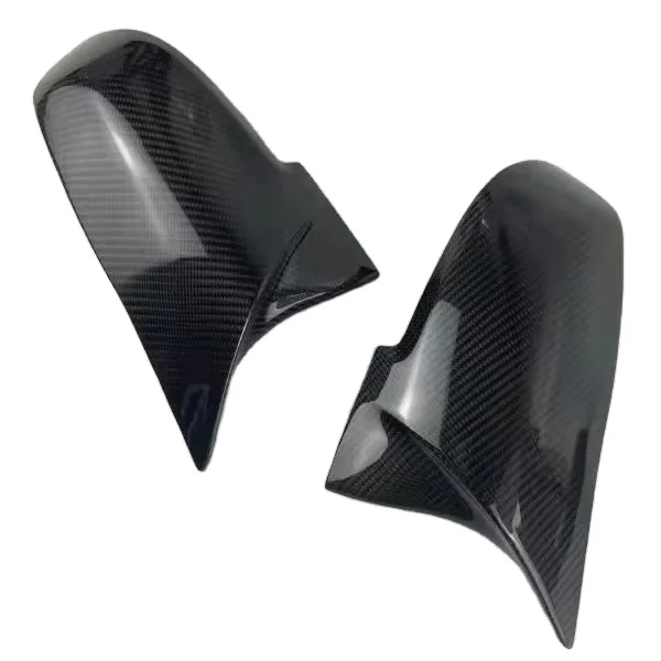 High Quality Car Parts Carbon Fiber Rearview Door Mirror Cover Trim Fits For BMW 1 SERIES F20