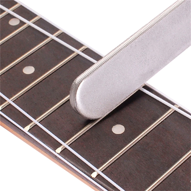 Fret Leveling File Fingerboard Ruler Guard Guitar Luthiers Tool Repair Fret Crowning File Grinding