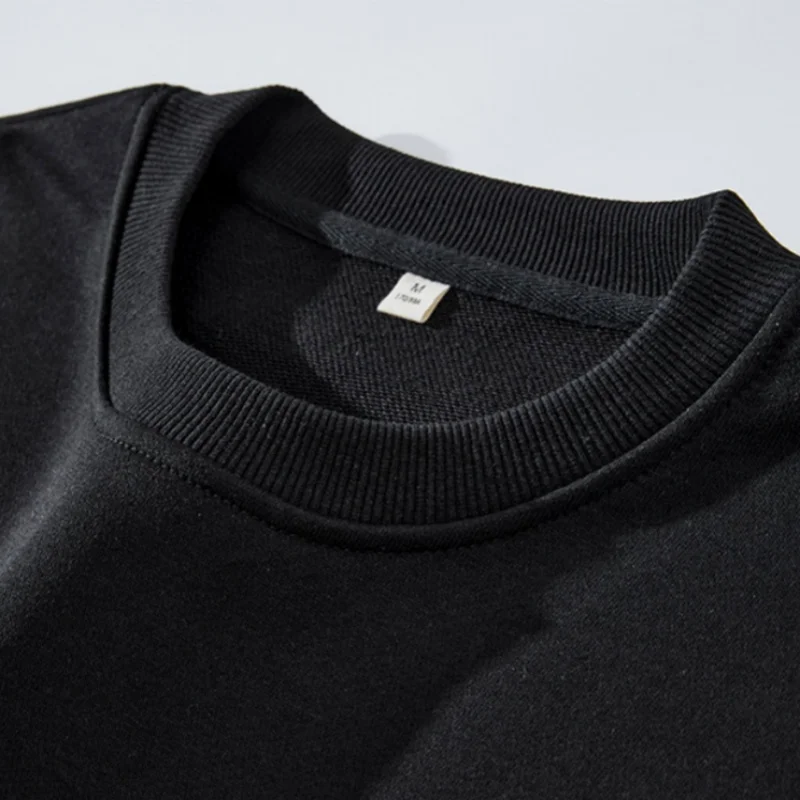 بلوفرات رجالية مقاس كبير بلوزات قطنية كاملة 5XL 6XL 7XL خريف شتاء بأكمام طويلة ملابس علوية مطبوعة ملابس رجالية 110 كجم-180 كجم