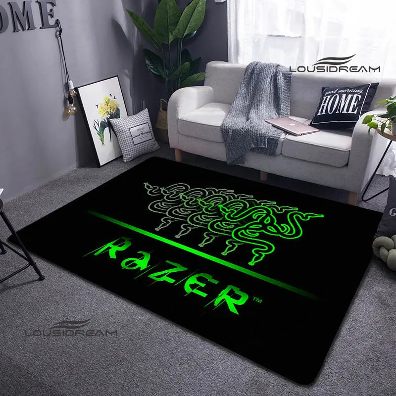 Tapis de jeu 3 pièces avec logo imprimé, tapis de sol antidérapant pour la photographie