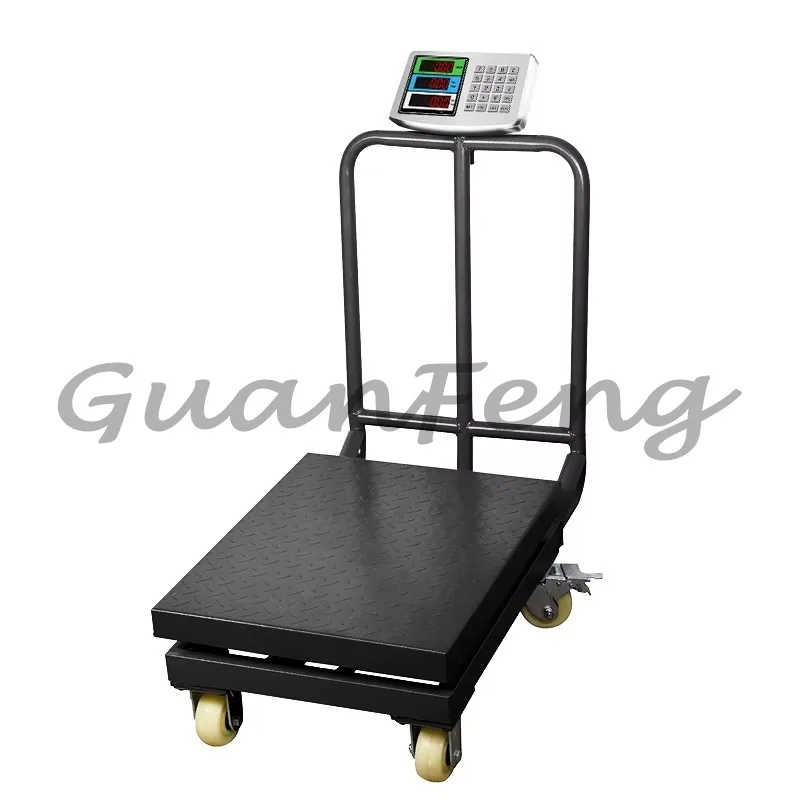 Heavy duty 1000kg platform weighing electronic digital table scale 600x800
