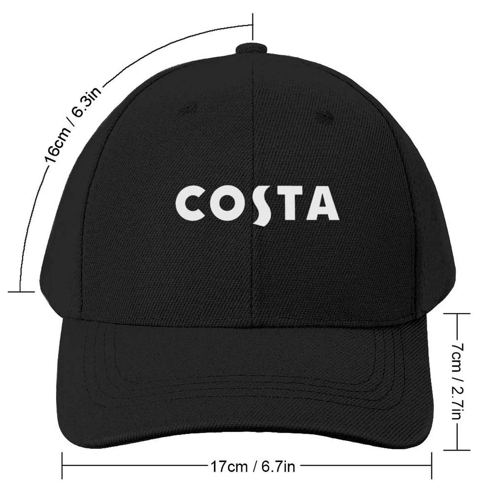 Costa Coffee Chain Baseball Cap Brand Man cap Streetwear New Hat Vintage Men Hats Women's