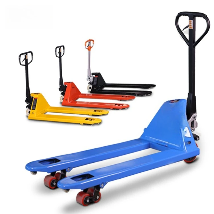 

Hydraulic manual pallet truck jack nylon wheel 2 tons