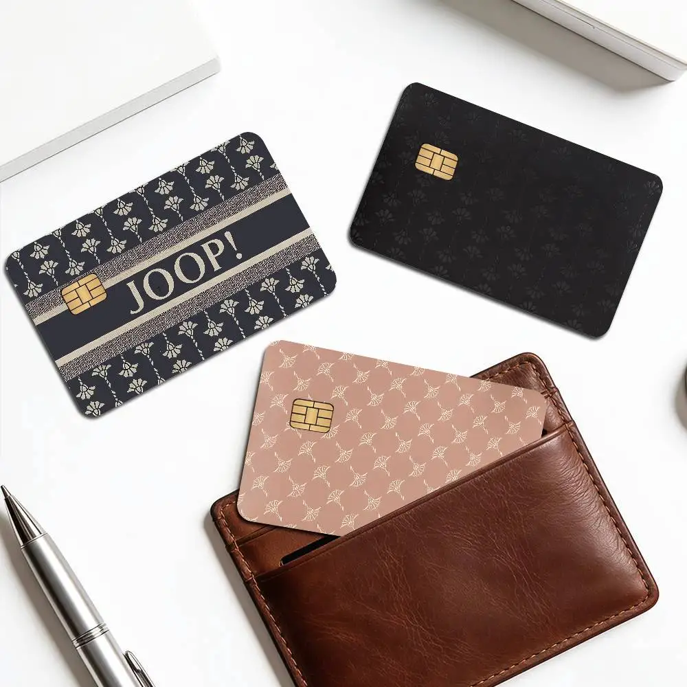 Luxury Fashion J-JoopS Fashion Matte Gold Silver Black Matte Film Skin Sticker Tape for Bank Credit Debit Card