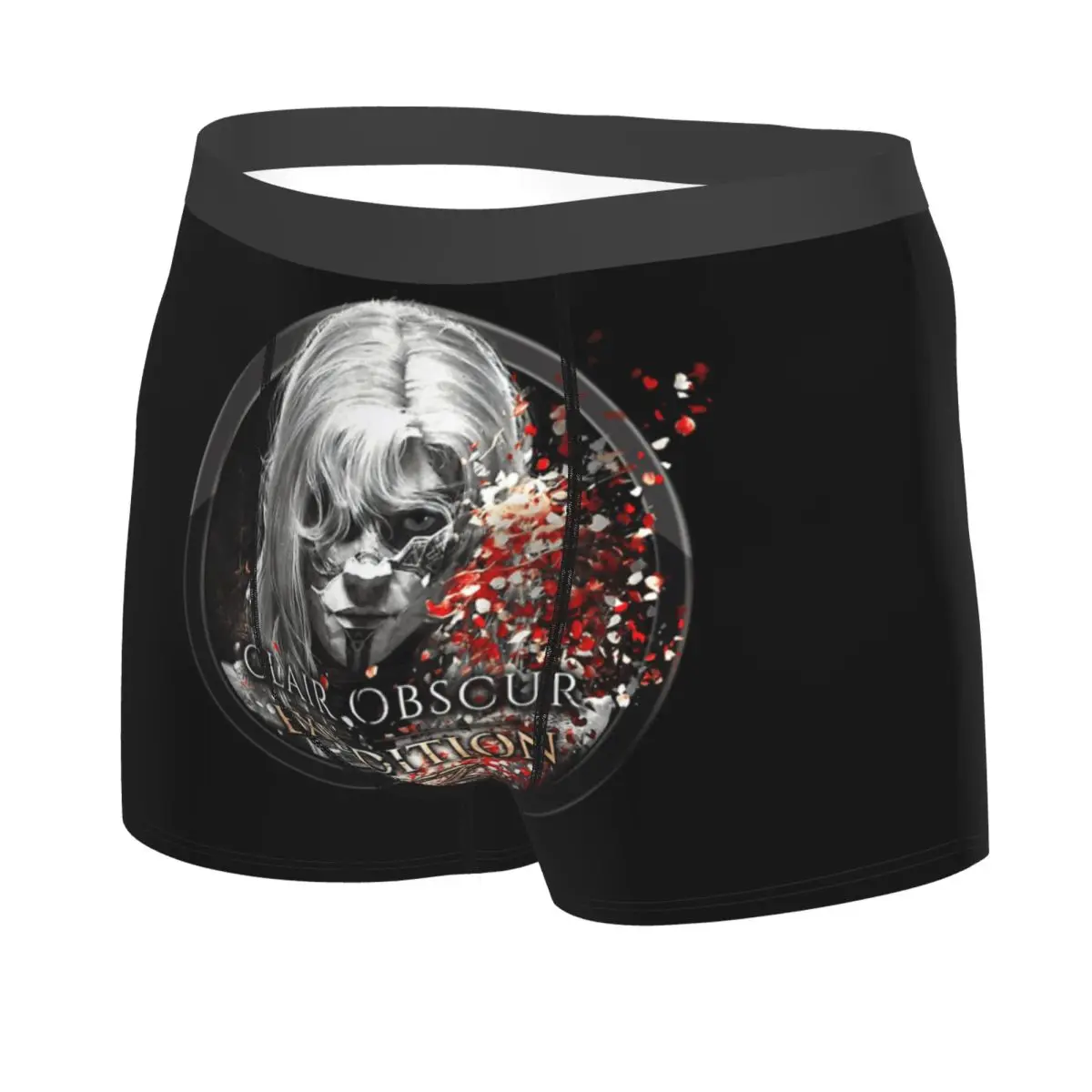 Custom Clair Obscur Expedition 33 Game Characters Underwear Men Breathbale Boxer Briefs