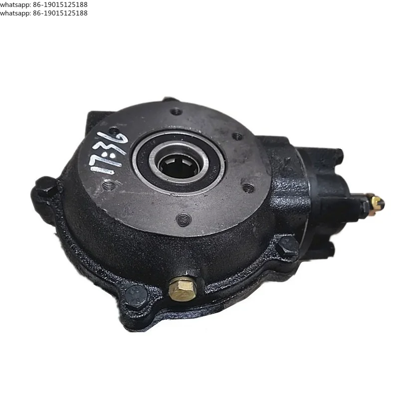 Motorcycle tricycle circular tooth bag 17:36 split rear axle with quick differential bowl angle gear assembly