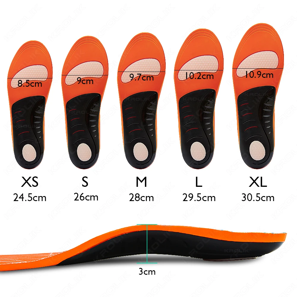 Orthotics Flat Foot Orthopedic Insole Sole Health Pad Insert Arch Support For Plantar Fasciitis Foot Care Insert Upgrade Cushion