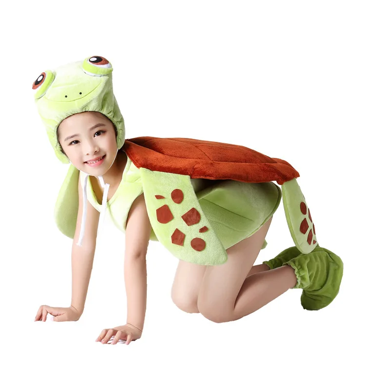 

Фестивальная вечеринка, карнавальный костюм морской черепахи, детская одежда с морскими животными, сценическая одежда, комплект для косплея с омарами и крабами