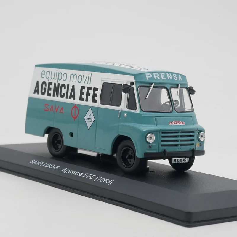 

Ixo 1:43 SAVA LDO-5 Agencia EFE 1963, литой под давлением автомобиль, металлические модели игрушечных транспортных средств