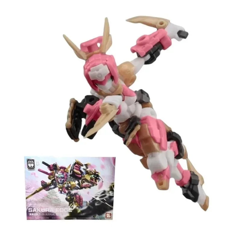 

In Stock FIFTYSEVEN Original Armoreo Puppet Anime Figure Sakura Edge No.57 Mobile Suit Girl Toys For Kids Collectible Model