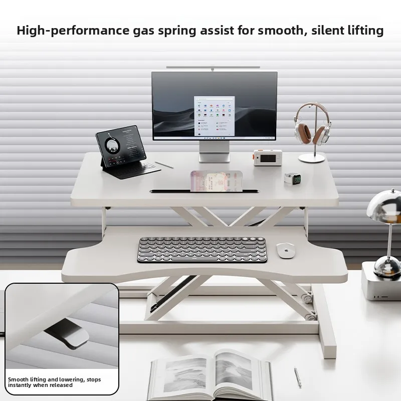 Lifting Computer Stand Standing Bench Monitor Lifting Rack Office Desktop Elevating Rack Shelf