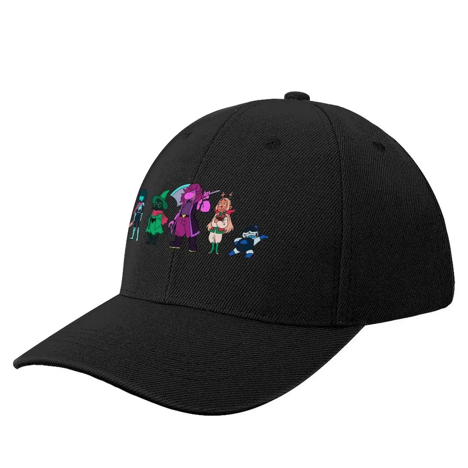 Deltarune Characters Baseball Cap Hat Man Luxury hats on offer Golf Hat Man Caps Women Men's