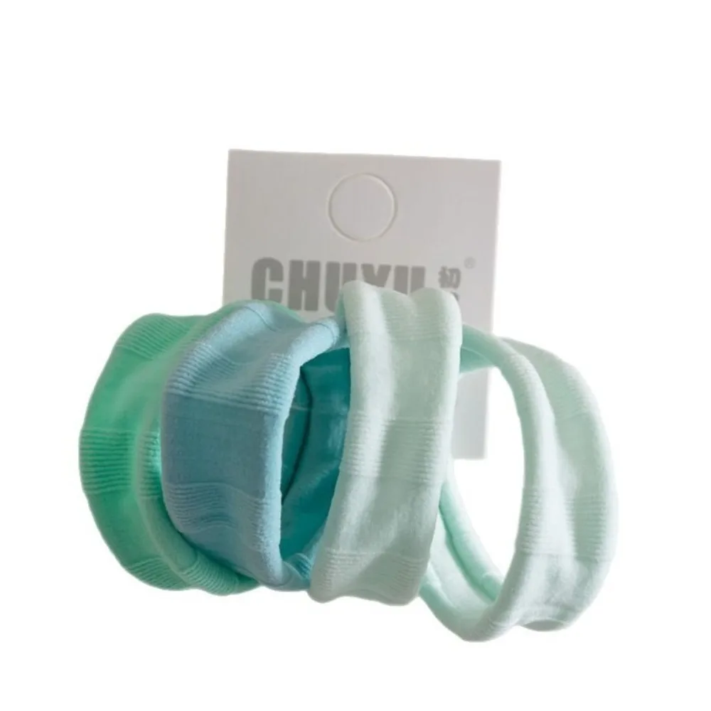 

4pcs/set Sweet Macaron Color Hair Rope Set High Elastic Seamless Towel Hair Ties Cloth High Ponytail Elastic Hair Rings Daily