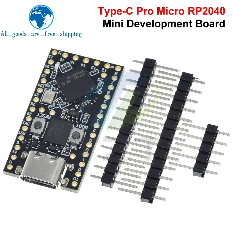 Carte de développement Micro RP2040 Pro, 4 mo, double cœur, prend en charge Mciro Python, Compatible avec Raspberry PI PICO, 1/3 pièces