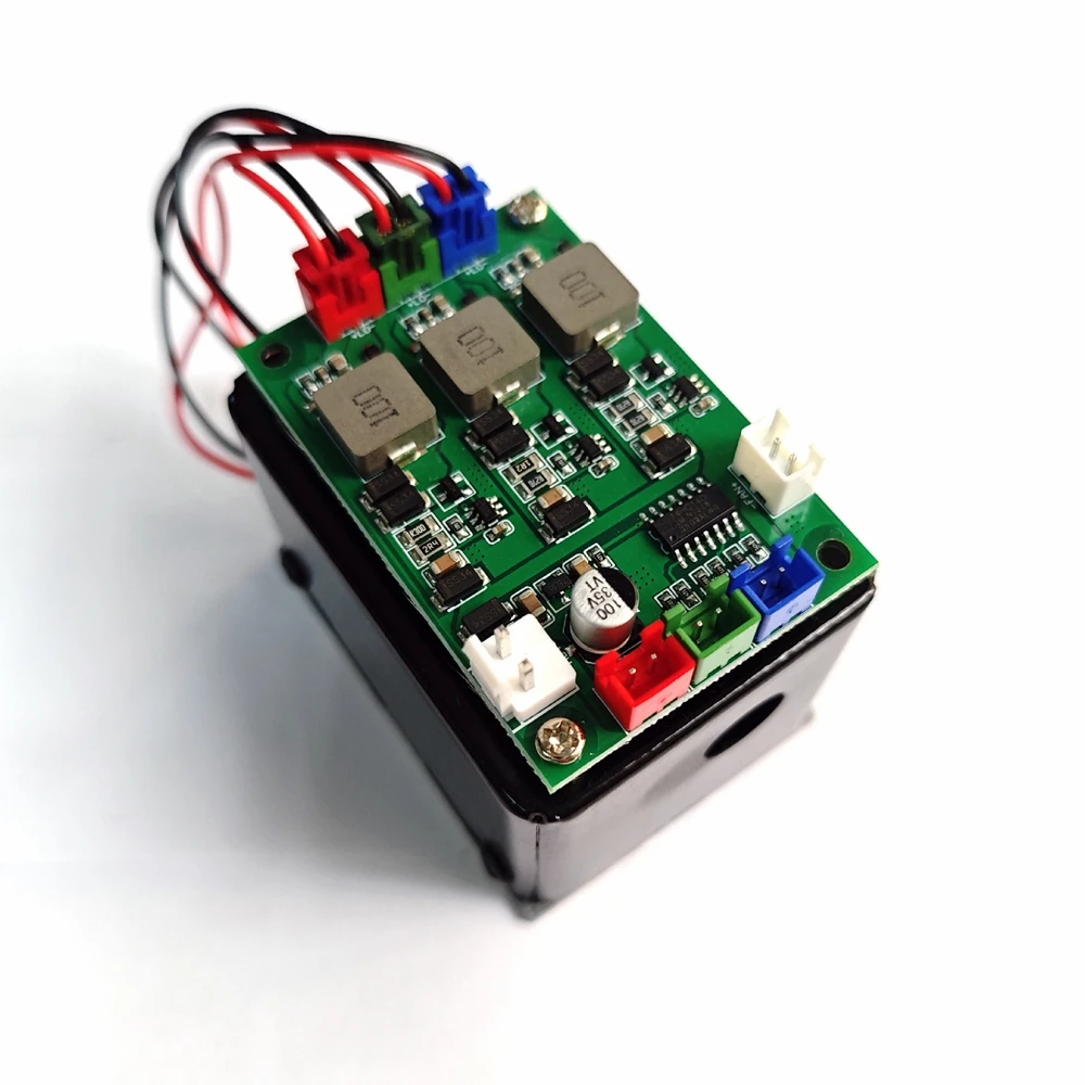 Módulo láser a todo Color RGB, cabezal agitador, lámpara de escenario, Control TTL, 3W