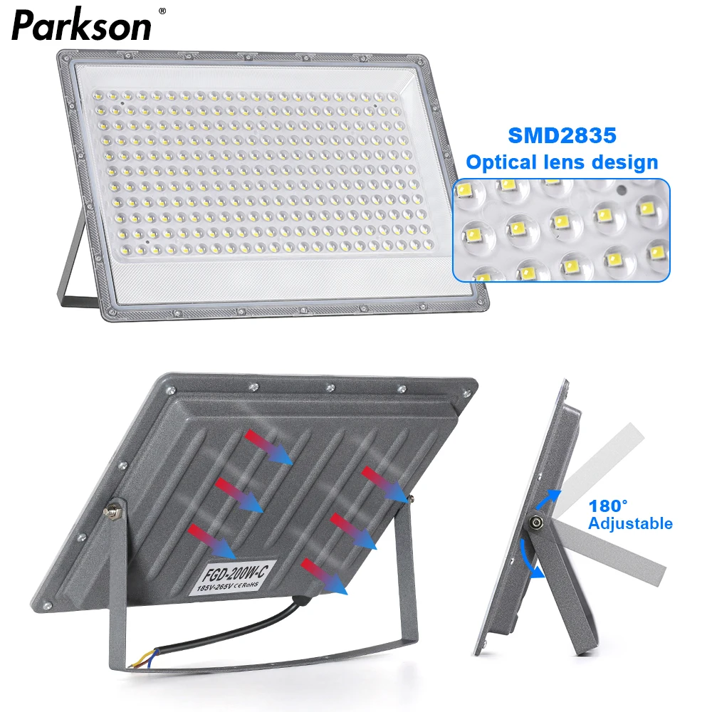 

Световой прожектор IP66 Водонепроницаемый 50W 100W 200W 300W 500W 220V отражатель светодиодный фонарь