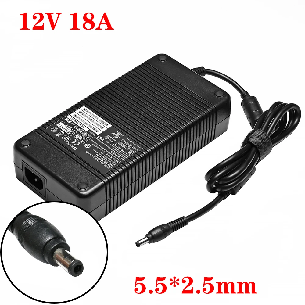 

ADP-220AB B M8811 AC Adapter 12V 18A Power Supply Adapter for DELL D220P-01 DA-2 PE4C-EC060A V3.0 Charge DC 5.5*2.5MM