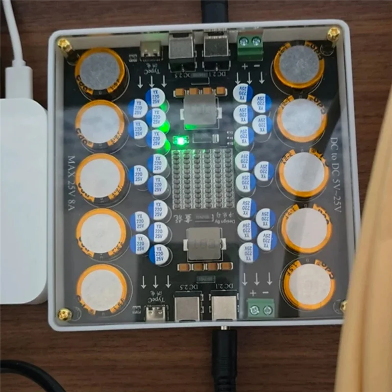 ELECT-HIFI Purifier High Power Supporting 20A Ultra-High Current Maximum Support 5V-25V For Switching Power Supply