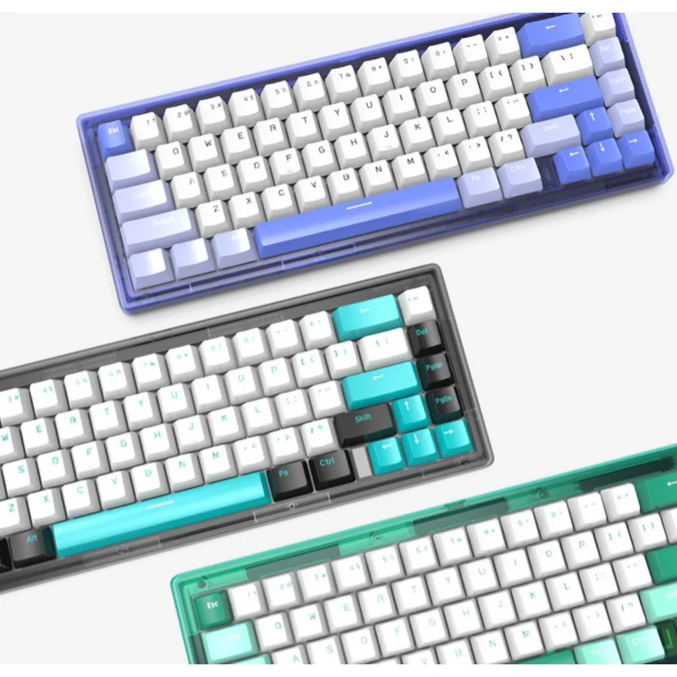 CIY GAS67 Wireless Bluetooth Mechanical Keyboard Gasket Structure DIY Hot-Plug Customized Keyboard