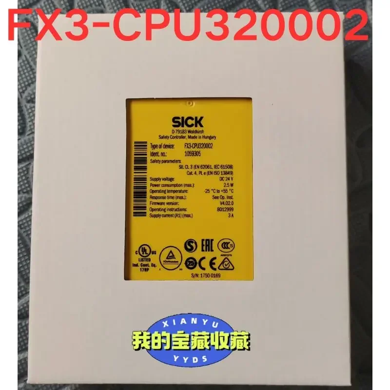 Brand-new FX3-CPU320002 SICK safety relay
