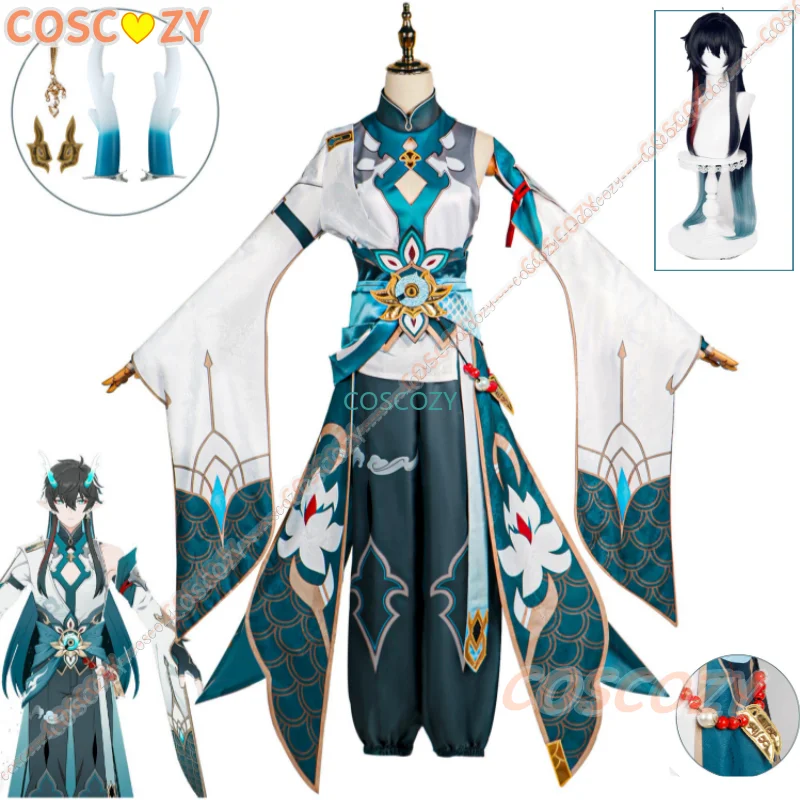 Danheng Cosplay Costumes Game Honkai:Star Rail Chinese Style Men Suits Set Outfit Halloween Carnival Party COSPLAY SUIT