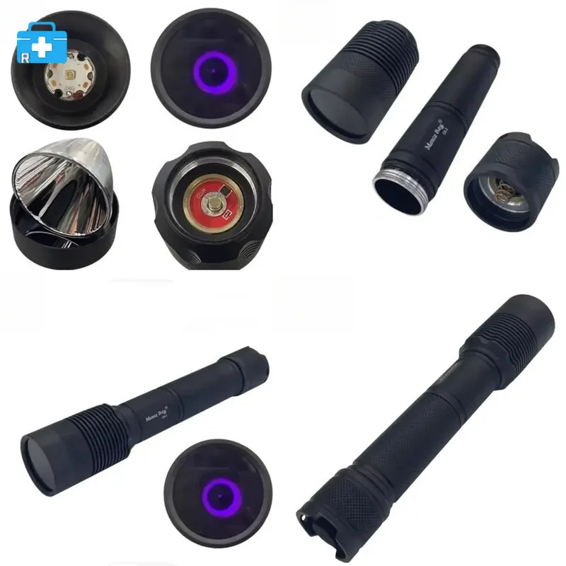 Manta Ray C8.2 5W 255 295 310nm UVC flashlight for identifying mineral stones