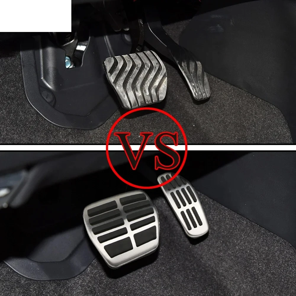 Car Pedals for Nissan Qashqai J11 X-Trail Rogue T32 Kicks Altima Micra Renault Koleos II Kadjar QM6 Gas Brake Pedal Pads Cover