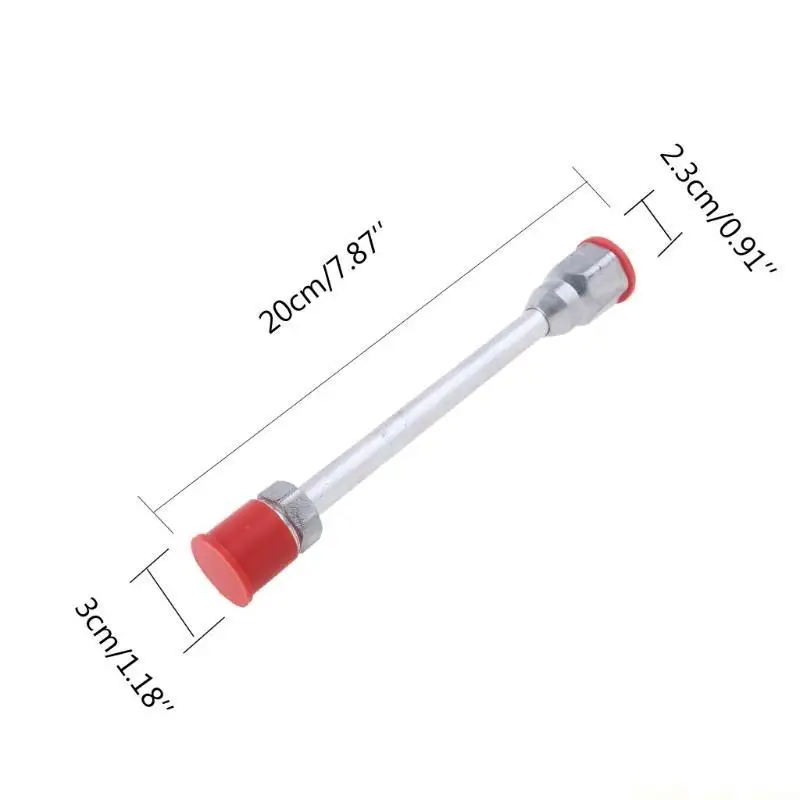 A2BE 20/30/30cm Airless Paint Sprayer Tip Extension Pole Rod Titans Wagner-
