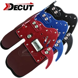 Decut-lengüeta de dedo para tiro con arco, protección para mano derecha e izquierda, caza, Flecha de tiro