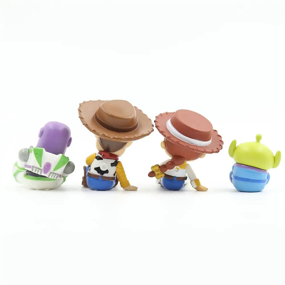 Disney Toy Story 4 Woody Jessie Alien Buzz Lightyear sen figurki kolekcja Anime figurka lalki Model dla dzieci prezent