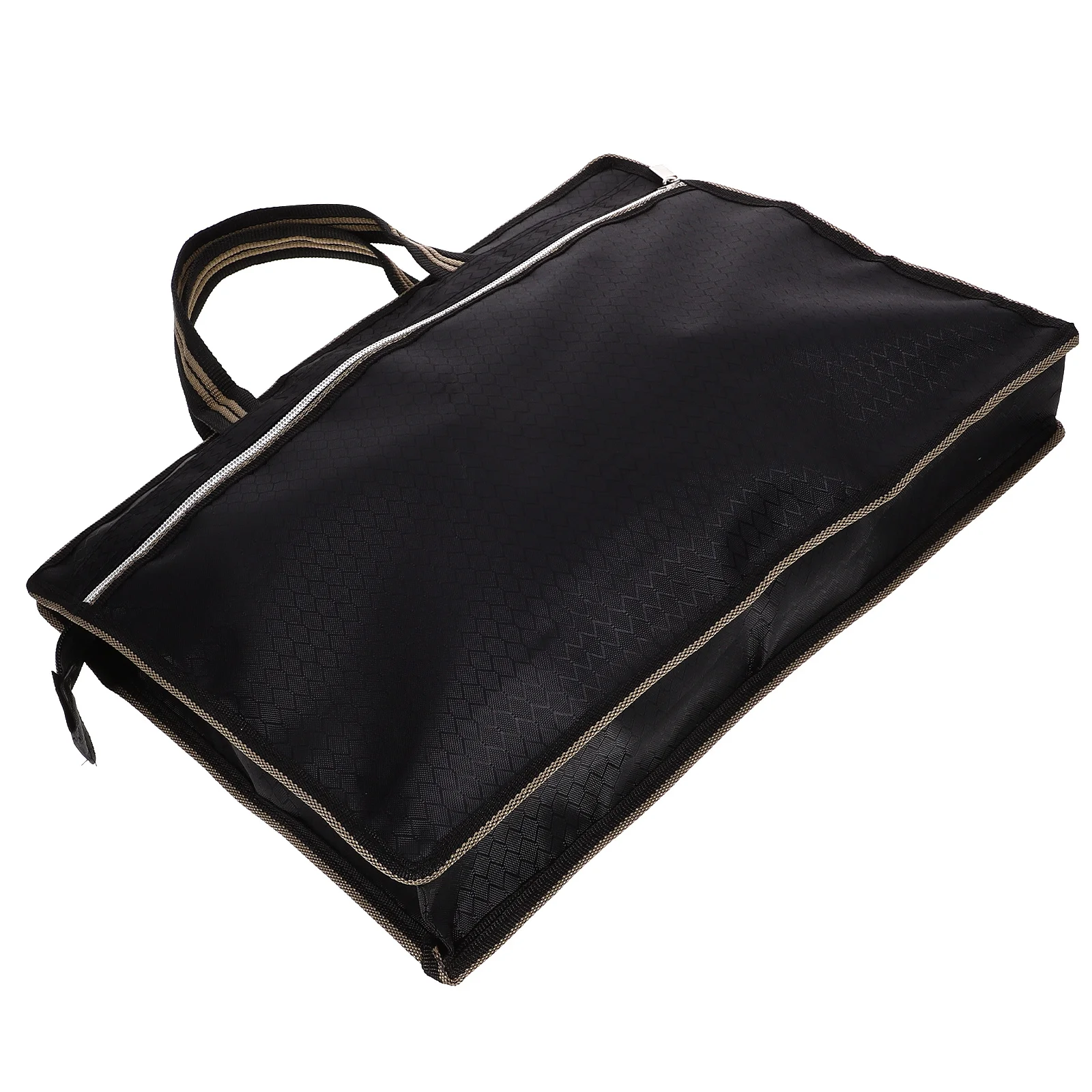 Zipper Design File Organizer Folder Bag Zippered Document Documents Carry Storage