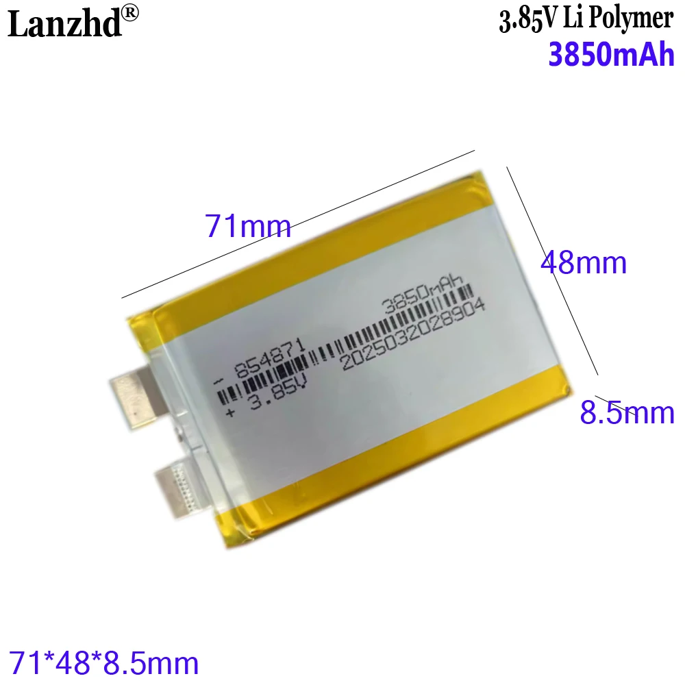 3.85V Li-Polymer 5C 834872 864972 854871 3850mAh Replacement Battery For DJI , Mavic 2 Enterprise RC Drone Batteries