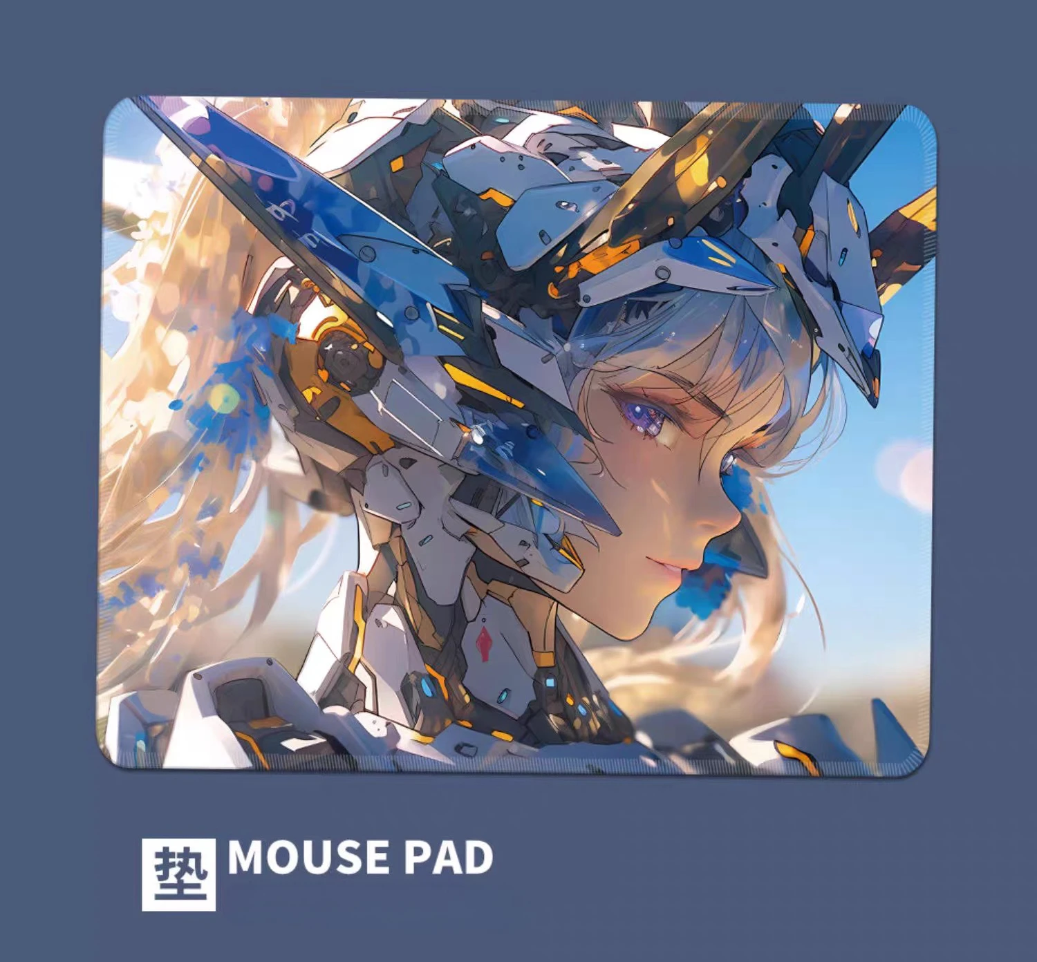 

Новый HD-коврик для мыши из кожи с японским аниме-дизайном, маленький, с изображением девушки-меха Гандам, для ноутбука, игровой коврик для мальчиков, для киберспорта, для клавиатуры, противоскользящий