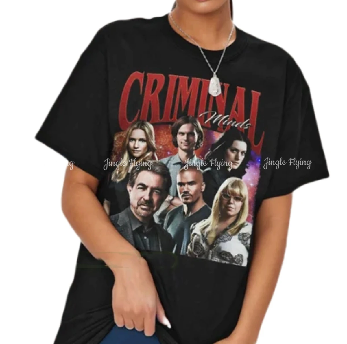 Criminal Minds Shirt Tee 90s Rock Style Bootleg T-Shirt