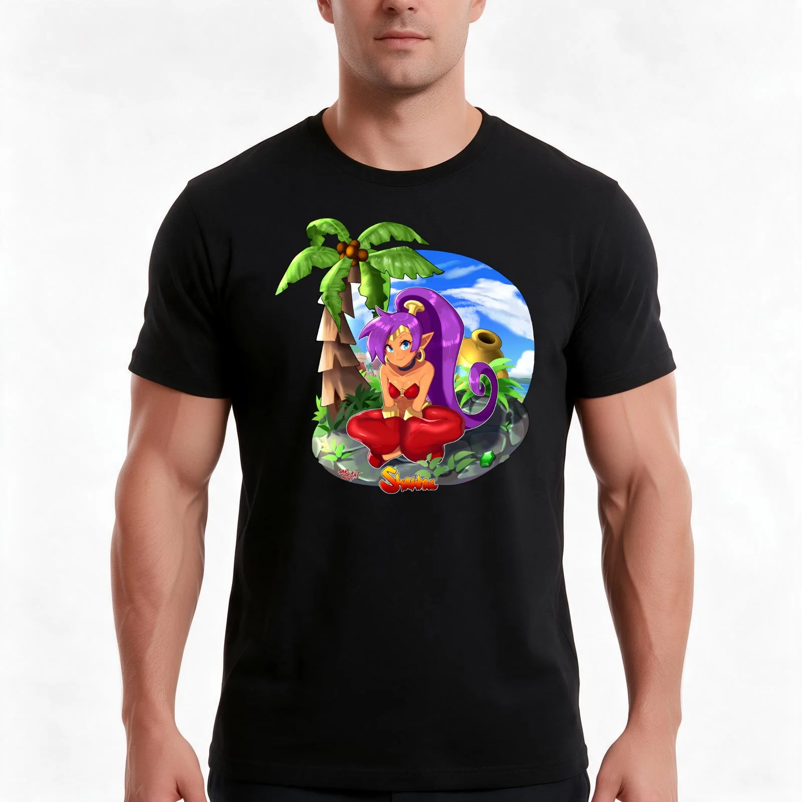 Shantae! T-Shirt Summer Casual Cotton Tee Unisex Men Women